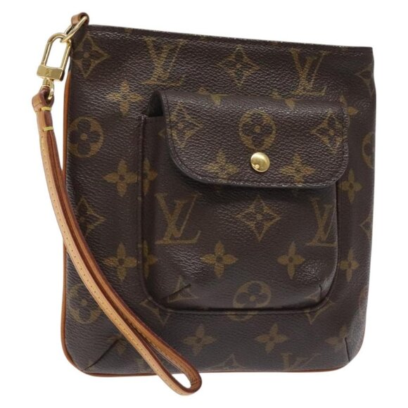 LOUIS VUITTON Monogram Partition Pouch LV Auth - Picture 1 of 16